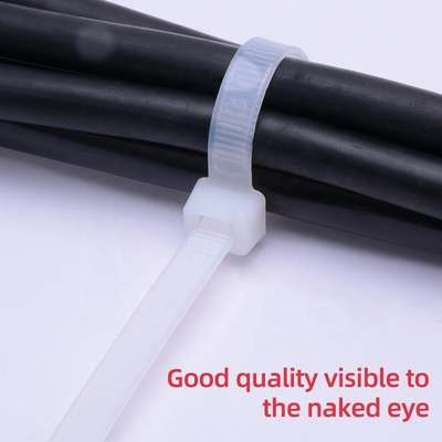 Black Nylon Zip Cable Ties 1.8*60mm Plastic Wire Wraps