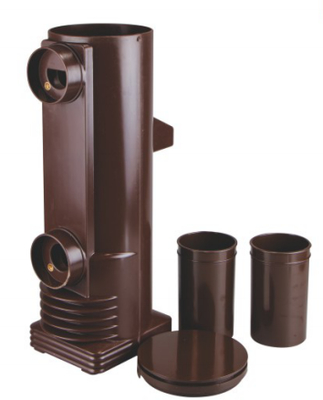 Custom Made Epoxy Resin Cast Bushing , Epoxy Resin Composite Insulator