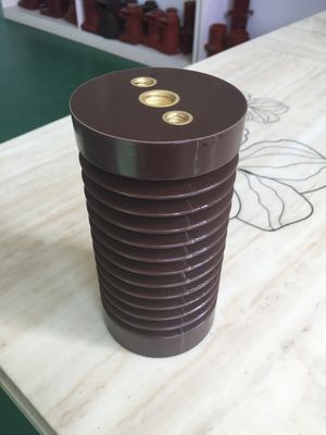 H=175mm 24kV Epoxy Resin Medium Voltage Insulators , Support Insulator Water Resistance