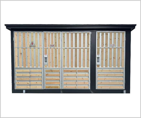 Sous-station préinstallée à haute tension et basse tension pour le système d'alimentation