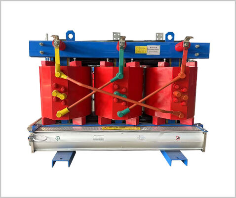 Transformateur de distribution de résine de coulée à sec de 11 kV pour la distribution d'électricité intérieure courant nominal 630A/1250A