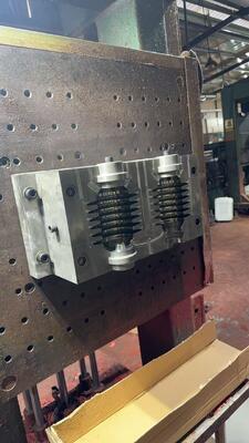 High-pressure die casting precision mold with APG insulators